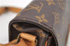 Auth Louis Vuitton Monogram Cartouchiere MM Shoulder Cross Bag M51253 LV 2540D