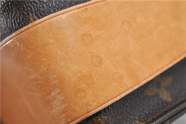 Auth Louis Vuitton Monogram Cartouchiere MM Shoulder Cross Bag M51253 LV 2540D