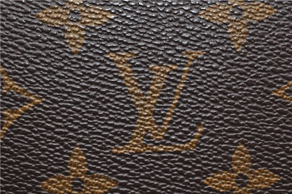 Auth Louis Vuitton Monogram Cartouchiere MM Shoulder Cross Bag M51253 LV 2540D