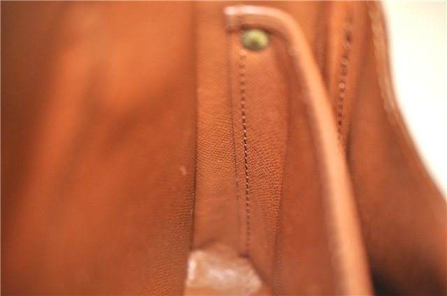 Auth Louis Vuitton Monogram Cartouchiere MM Shoulder Cross Bag M51253 LV 2540D