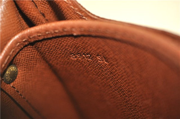 Auth Louis Vuitton Monogram Cartouchiere MM Shoulder Cross Bag M51253 LV 2540D