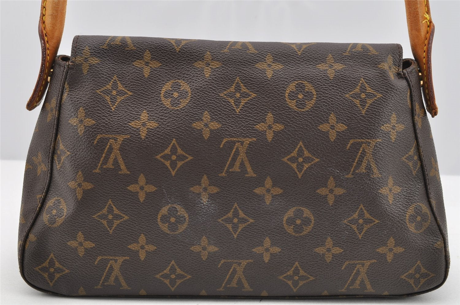 Authentic Louis Vuitton Monogram Mini Looping Shoulder Hand Bag M51147 LV 2541I