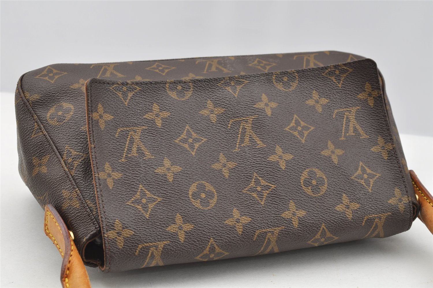 Authentic Louis Vuitton Monogram Mini Looping Shoulder Hand Bag M51147 LV 2541I