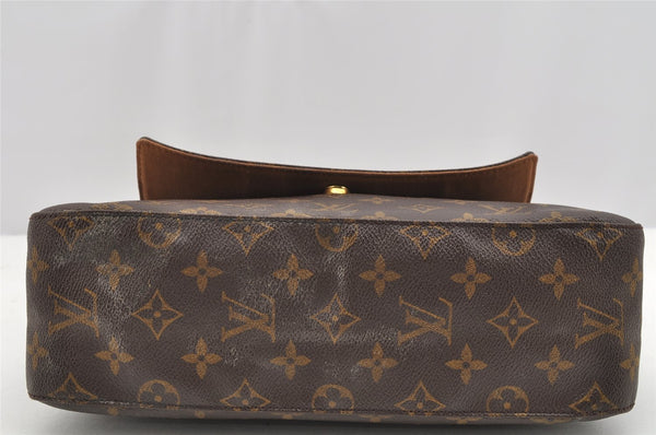 Authentic Louis Vuitton Monogram Mini Looping Shoulder Hand Bag M51147 LV 2541I