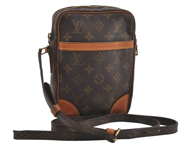 Authentic Louis Vuitton Monogram Danube Shoulder Crossbody Bag M45266 Junk 2543I