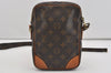 Authentic Louis Vuitton Monogram Danube Shoulder Crossbody Bag M45266 Junk 2543I