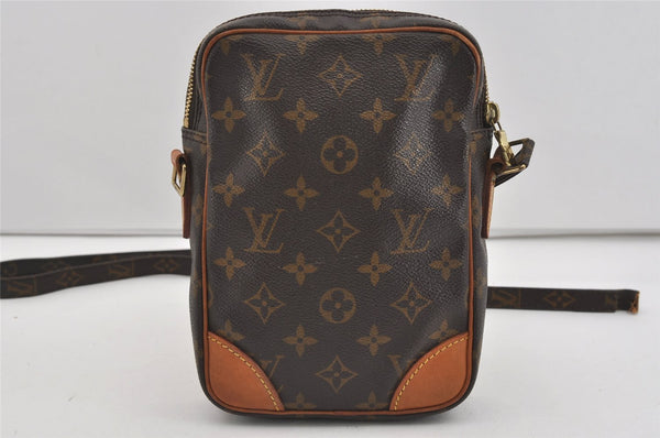 Authentic Louis Vuitton Monogram Danube Shoulder Crossbody Bag M45266 Junk 2543I