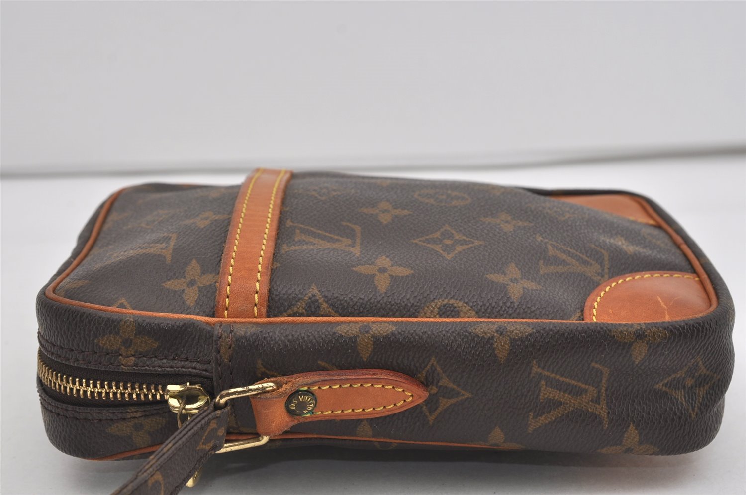 Authentic Louis Vuitton Monogram Danube Shoulder Crossbody Bag M45266 Junk 2543I