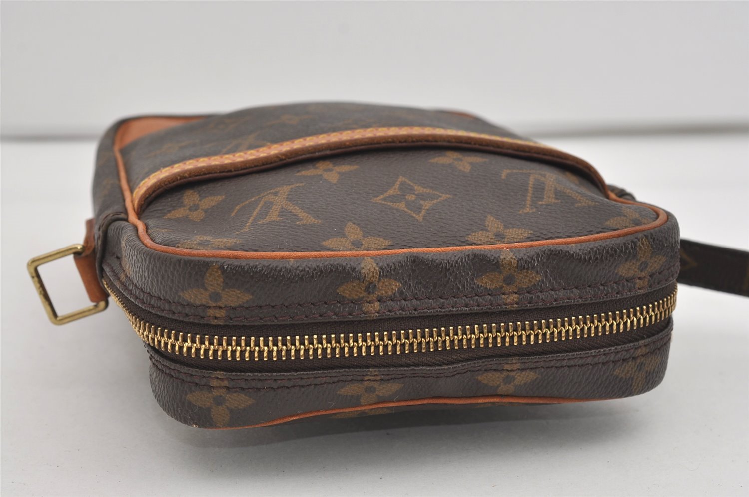 Authentic Louis Vuitton Monogram Danube Shoulder Crossbody Bag M45266 Junk 2543I