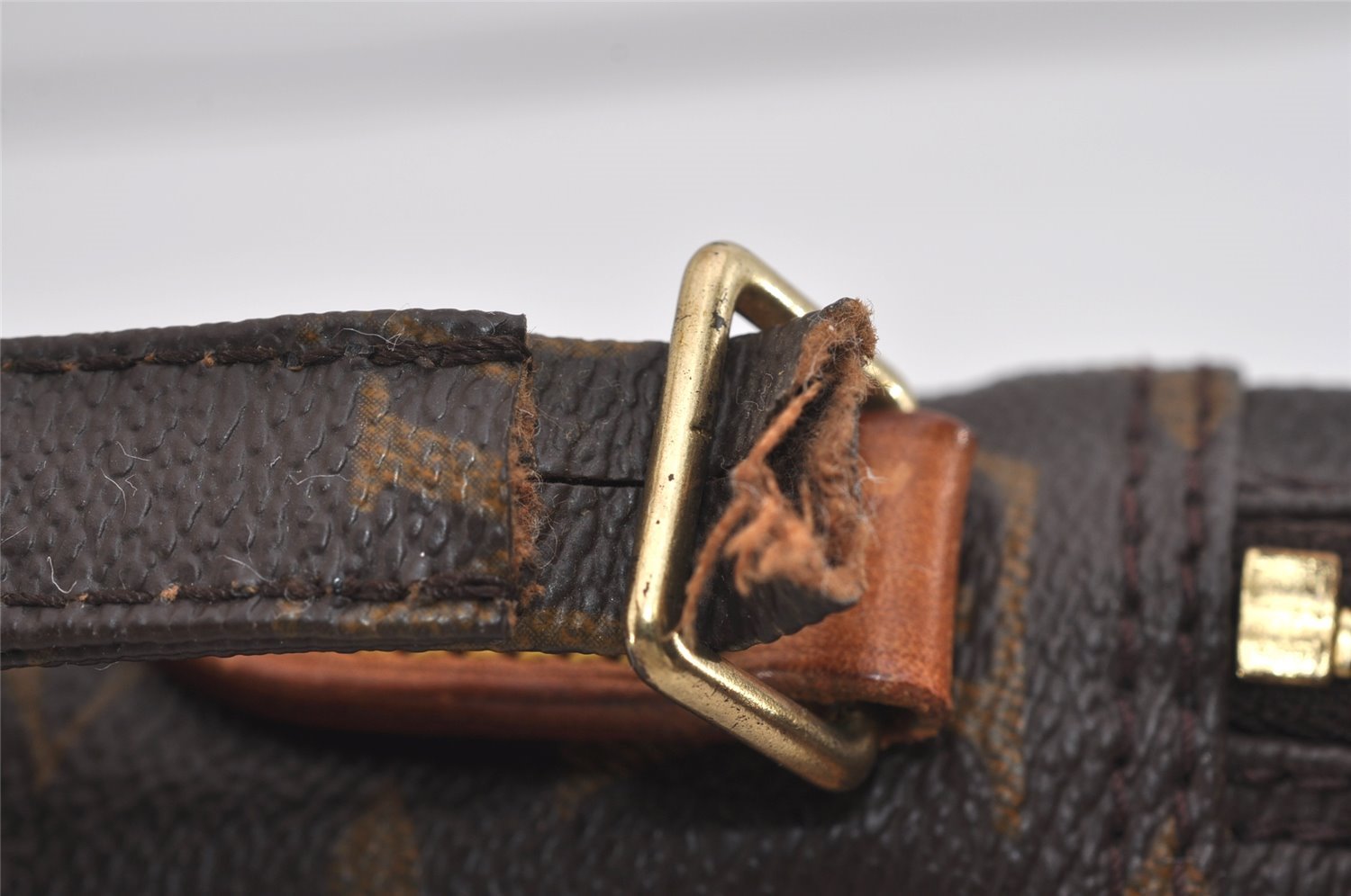 Authentic Louis Vuitton Monogram Danube Shoulder Crossbody Bag M45266 Junk 2543I