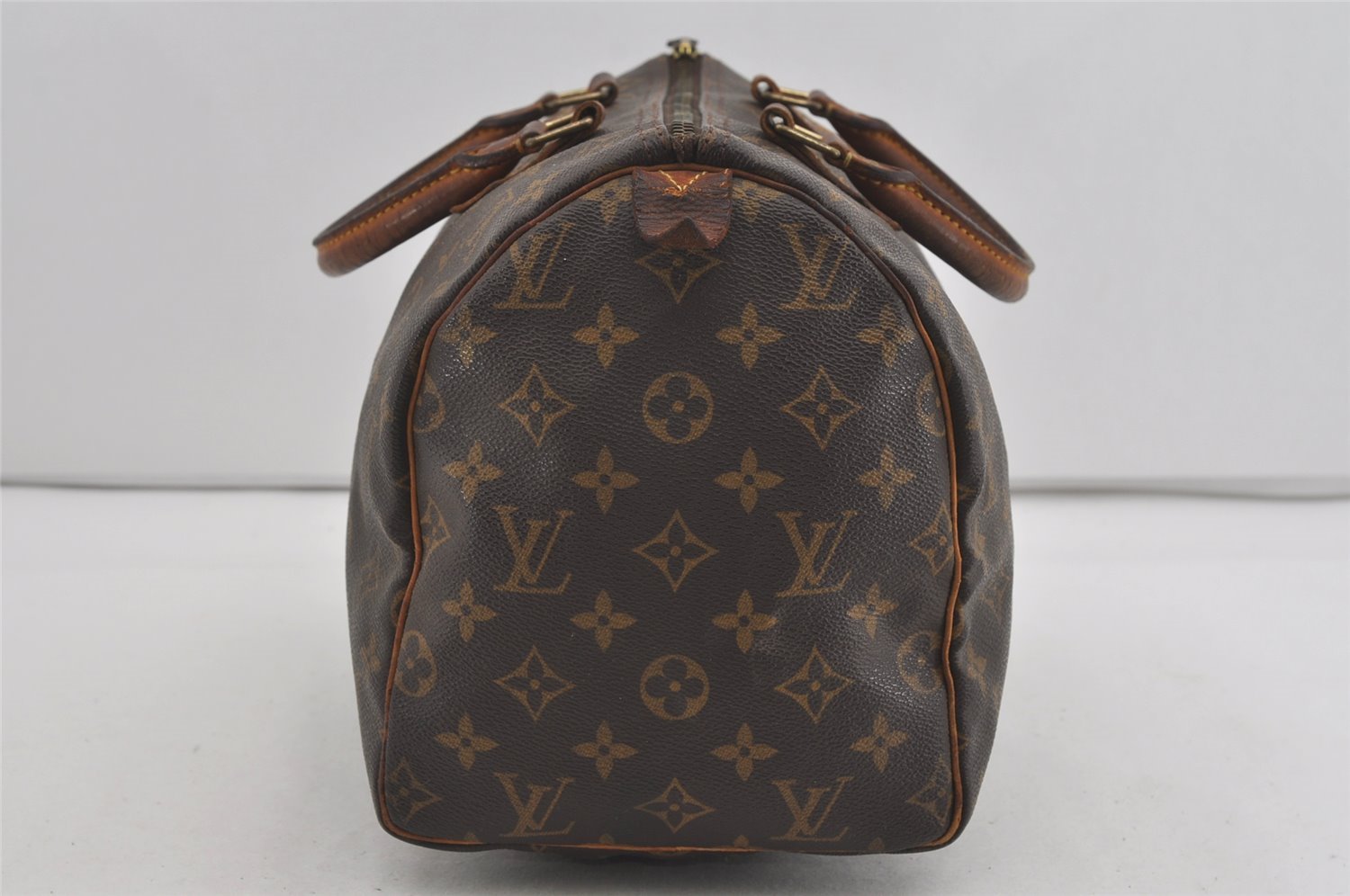 Authentic Louis Vuitton Monogram Speedy 30 Hand Boston Bag M41526 LV 2545I