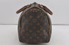 Authentic Louis Vuitton Monogram Speedy 30 Hand Boston Bag M41526 LV 2545I