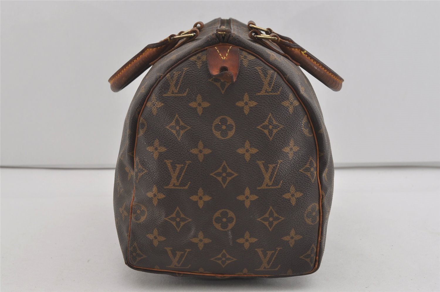 Authentic Louis Vuitton Monogram Speedy 30 Hand Boston Bag M41526 LV 2545I