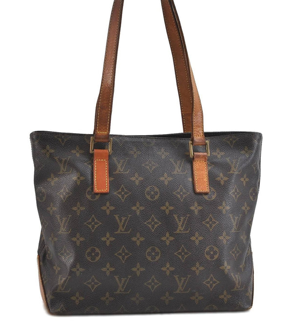 Authentic Louis Vuitton Monogram Cabas Piano Tote Bag Purse M51148 LV 2547D