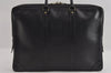 Authentic Louis Vuitton Epi Porte Documents Voyage Briefcase M59162 Black 2547I