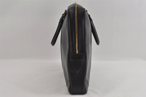 Authentic Louis Vuitton Epi Porte Documents Voyage Briefcase M59162 Black 2547I
