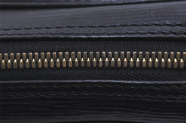 Authentic Louis Vuitton Epi Porte Documents Voyage Briefcase M59162 Black 2547I