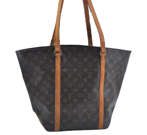 Authentic Louis Vuitton Monogram Sac Shopping PM Tote Bag M51108 LV 2549E