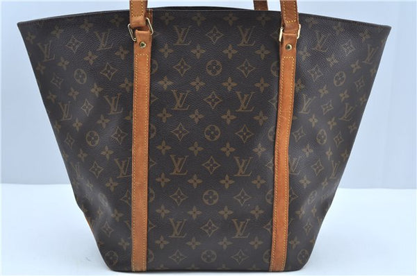 Authentic Louis Vuitton Monogram Sac Shopping PM Tote Bag M51108 LV 2549E