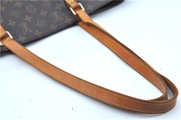 Authentic Louis Vuitton Monogram Sac Shopping PM Tote Bag M51108 LV 2549E