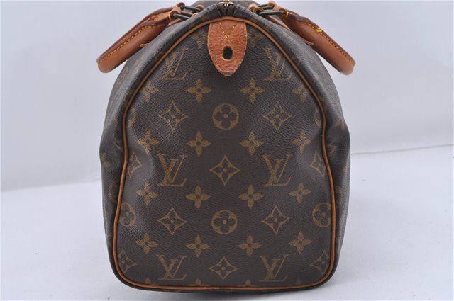 Authentic Louis Vuitton Monogram Speedy 30 Hand Bag M41526 LV 2551D