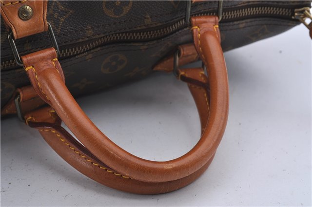 Authentic Louis Vuitton Monogram Speedy 30 Hand Bag M41526 LV 2551D