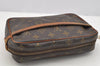 Authentic Louis Vuitton Monogram Compiegne 23 Clutch Hand Bag M51847 LV 2551I