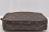 Authentic Louis Vuitton Monogram Compiegne 23 Clutch Hand Bag M51847 LV 2551I