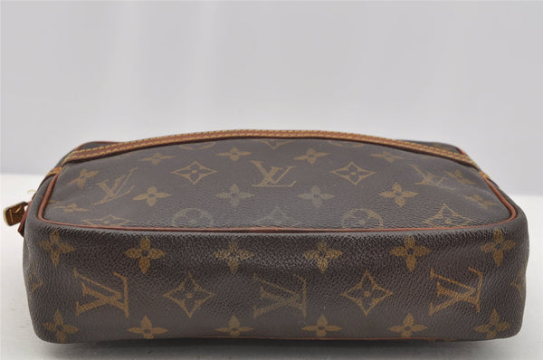 Authentic Louis Vuitton Monogram Compiegne 23 Clutch Hand Bag M51847 LV 2551I