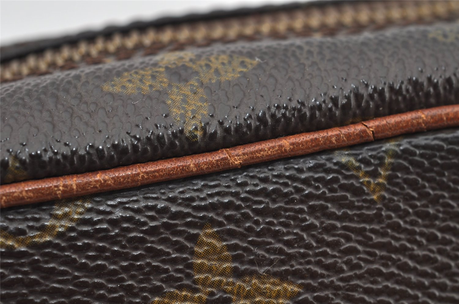 Authentic Louis Vuitton Monogram Compiegne 23 Clutch Hand Bag M51847 LV 2551I