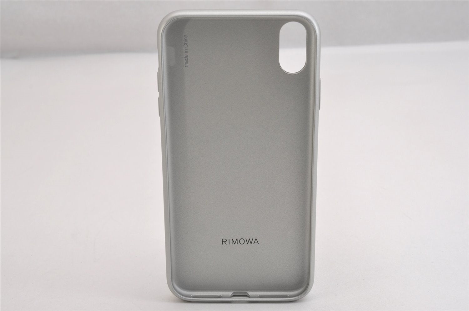 Authentic RIMOWA Groove Aluminum iPhone Xs Max Case Silver New 4Set Box 2552I