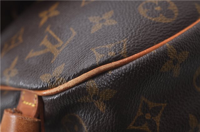 Auth Louis Vuitton Monogram Saumur 30 Shoulder Cross Body Bag M42256 LV 2554D