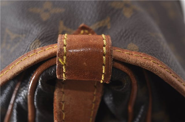Auth Louis Vuitton Monogram Saumur 30 Shoulder Cross Body Bag M42256 LV 2554D