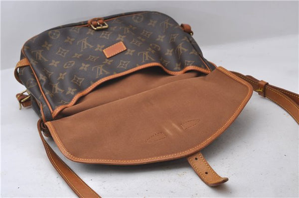 Auth Louis Vuitton Monogram Saumur 30 Shoulder Cross Body Bag M42256 LV 2554D