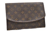 Authentic Louis Vuitton Monogram Pochette Rabat Clutch Bag M51940 LV 2555E