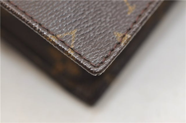 Authentic Louis Vuitton Monogram Pochette Rabat Clutch Bag M51940 LV 2555E