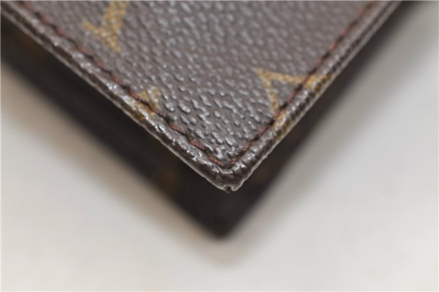 Authentic Louis Vuitton Monogram Pochette Rabat Clutch Bag M51940 LV 2555E