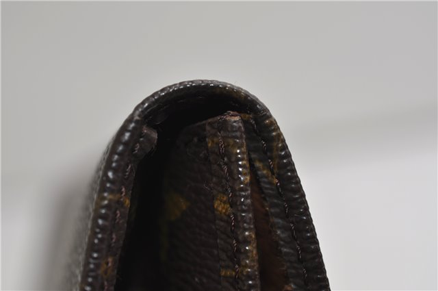 Authentic Louis Vuitton Monogram Pochette Rabat Clutch Bag M51940 LV 2555E