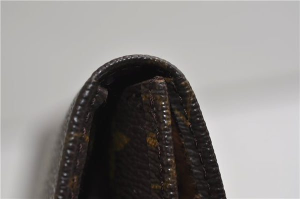 Authentic Louis Vuitton Monogram Pochette Rabat Clutch Bag M51940 LV 2555E