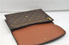 Authentic Louis Vuitton Monogram Pochette Rabat Clutch Bag M51940 LV 2555E