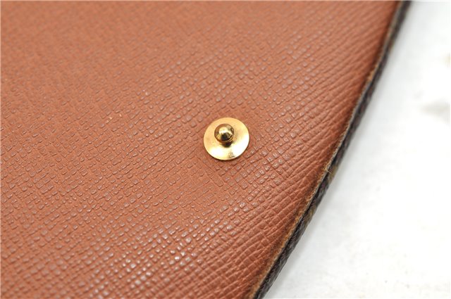 Authentic Louis Vuitton Monogram Pochette Rabat Clutch Bag M51940 LV 2555E