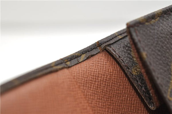 Authentic Louis Vuitton Monogram Pochette Rabat Clutch Bag M51940 LV 2555E