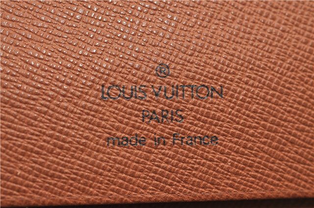 Authentic Louis Vuitton Monogram Pochette Rabat Clutch Bag M51940 LV 2555E