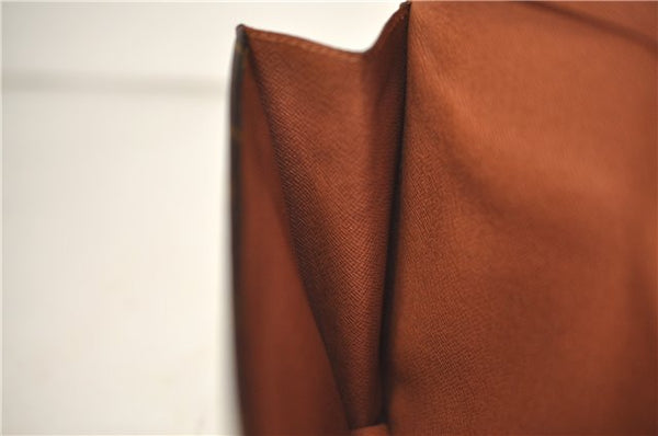 Authentic Louis Vuitton Monogram Pochette Rabat Clutch Bag M51940 LV 2555E