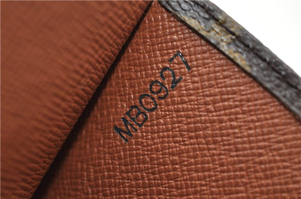 Authentic Louis Vuitton Monogram Pochette Rabat Clutch Bag M51940 LV 2555E