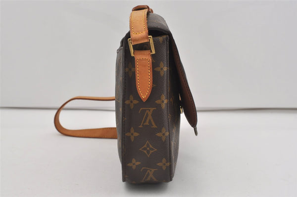 Authentic Louis Vuitton Monogram Saint Cloud GM M51242 Shoulder Cross Bag 2555I