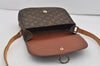 Authentic Louis Vuitton Monogram Saint Cloud GM M51242 Shoulder Cross Bag 2555I