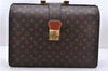 Authentic Louis Vuitton Monogram Serviette Fermoir Briefcase M53305 LV 2556E