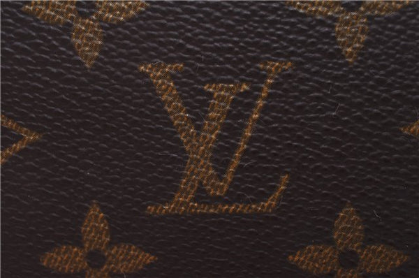 Authentic Louis Vuitton Monogram Serviette Fermoir Briefcase M53305 LV 2556E