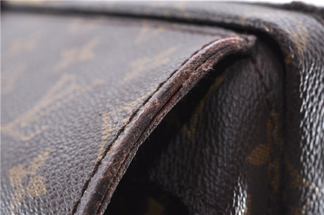 Authentic Louis Vuitton Monogram Serviette Fermoir Briefcase M53305 LV 2556E
